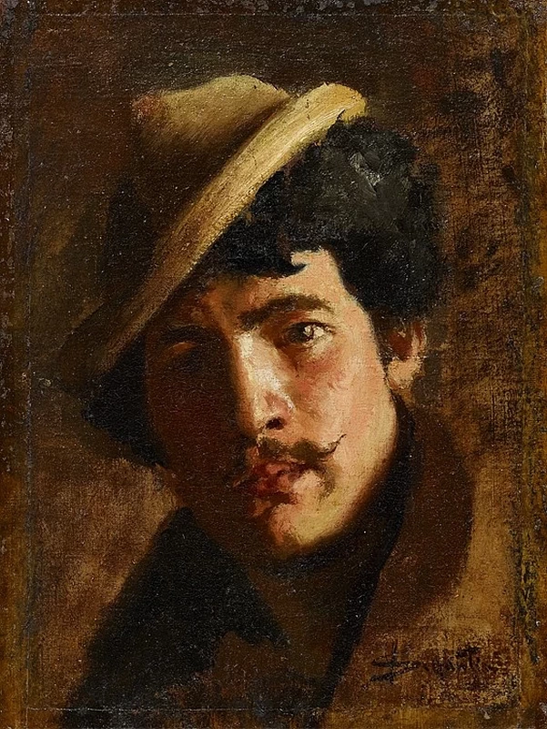 Ritratto di un uomo - Museo Segantini, St. Moritz